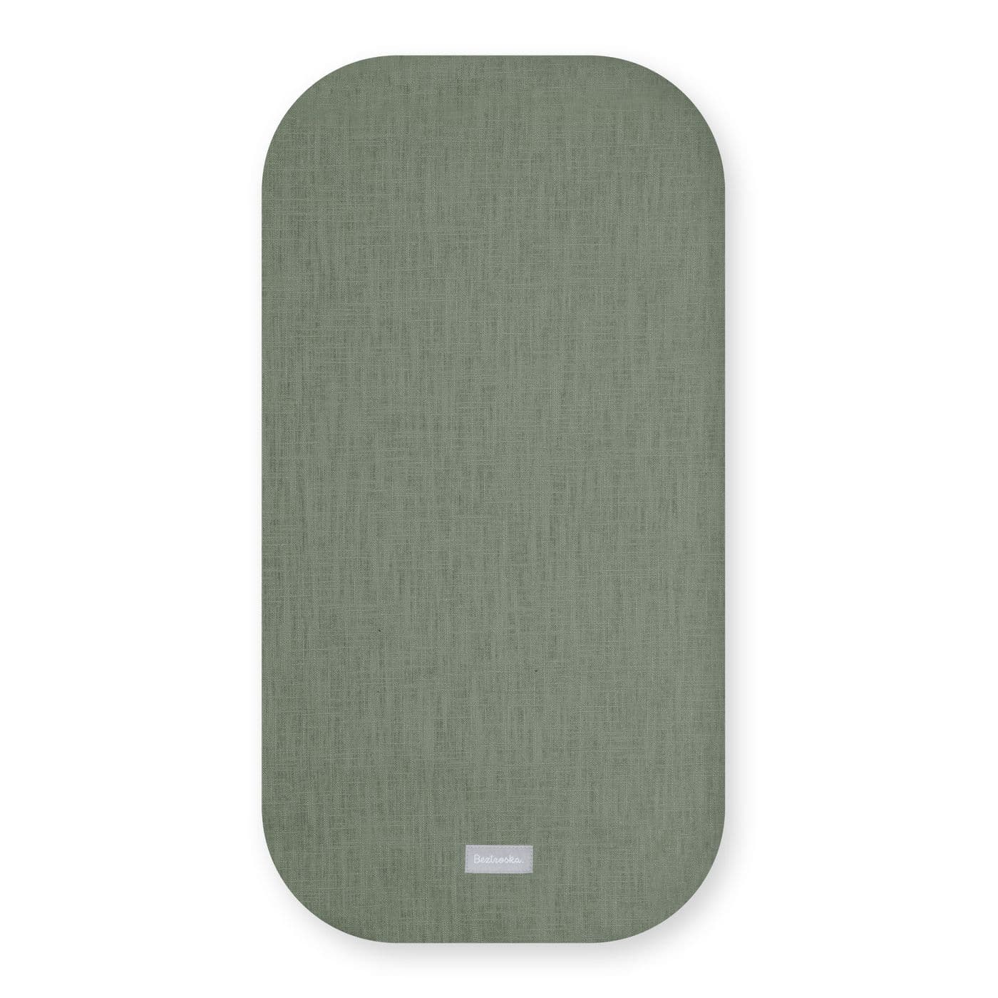 Linen Carrycot/bassinet fitted sheet 80x35 cm