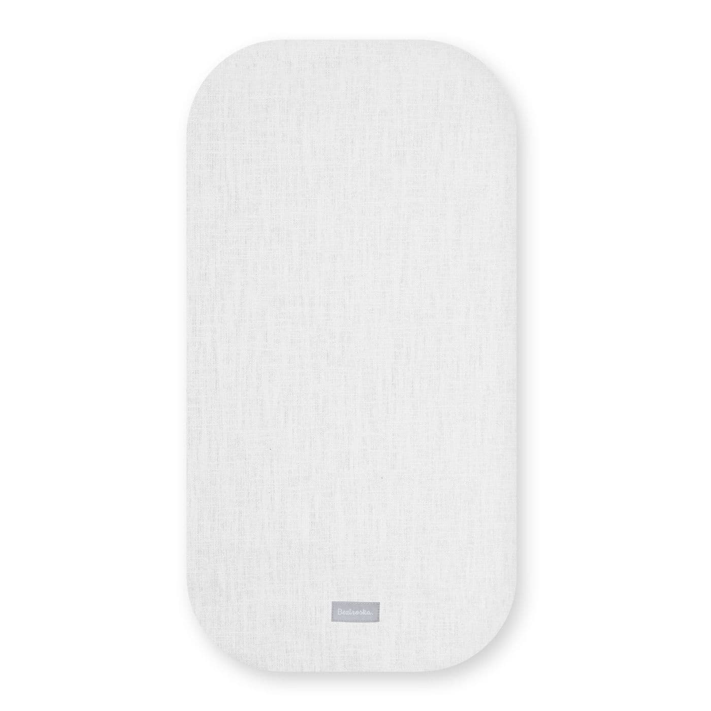 Linen Carrycot/bassinet fitted sheet 80x35 cm