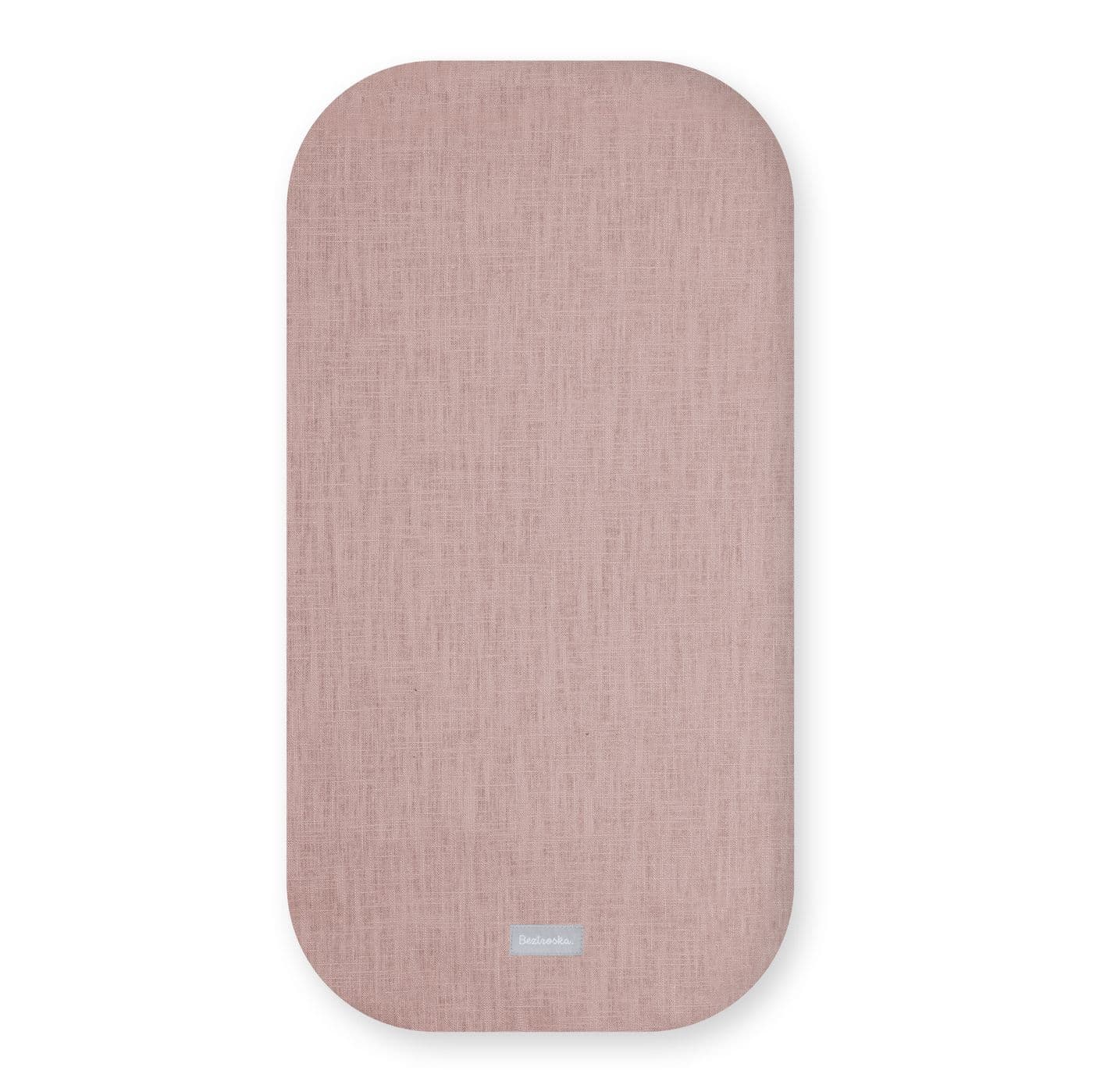 Linen Carrycot/bassinet fitted sheet 80x35 cm