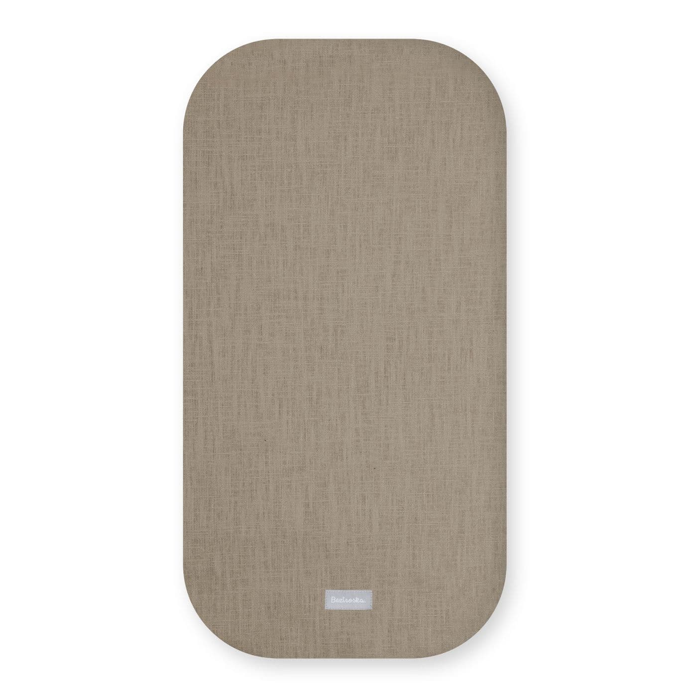 Linen Carrycot/bassinet fitted sheet 80x35 cm