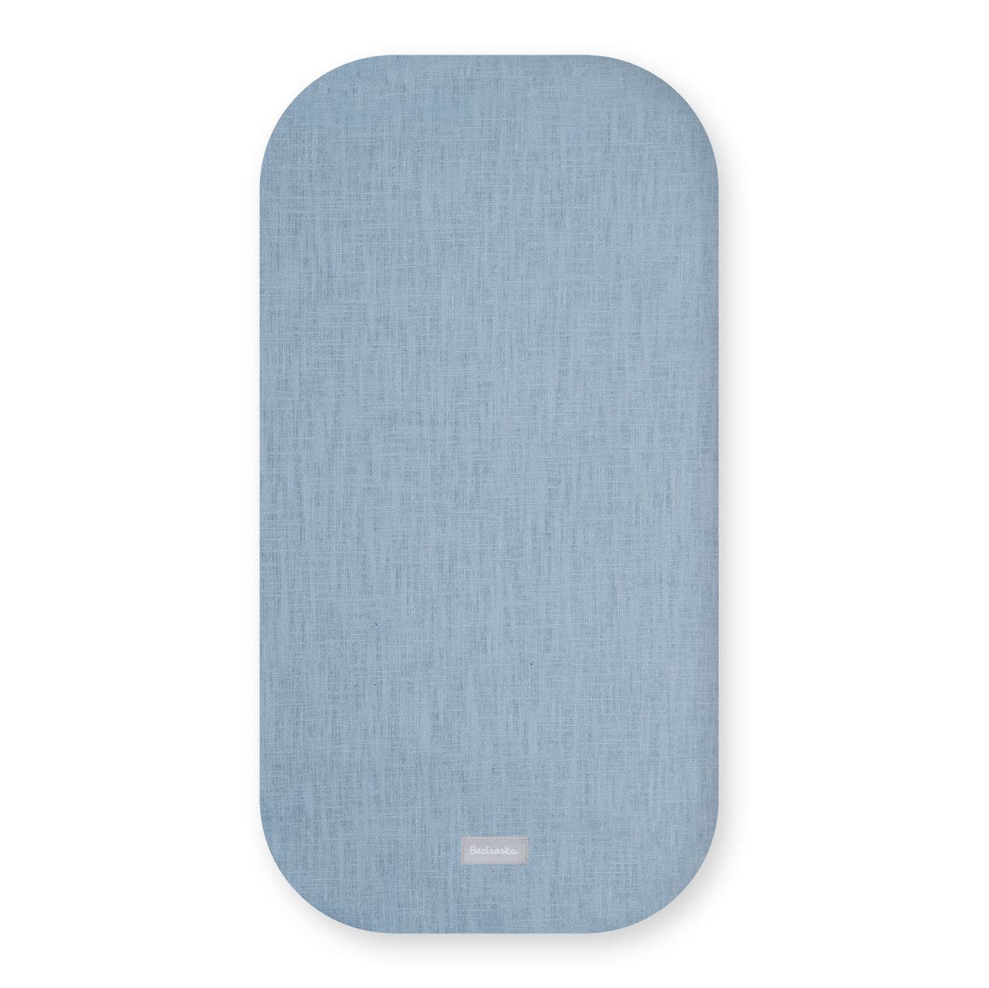 Linen Carrycot/bassinet fitted sheet 80x35 cm