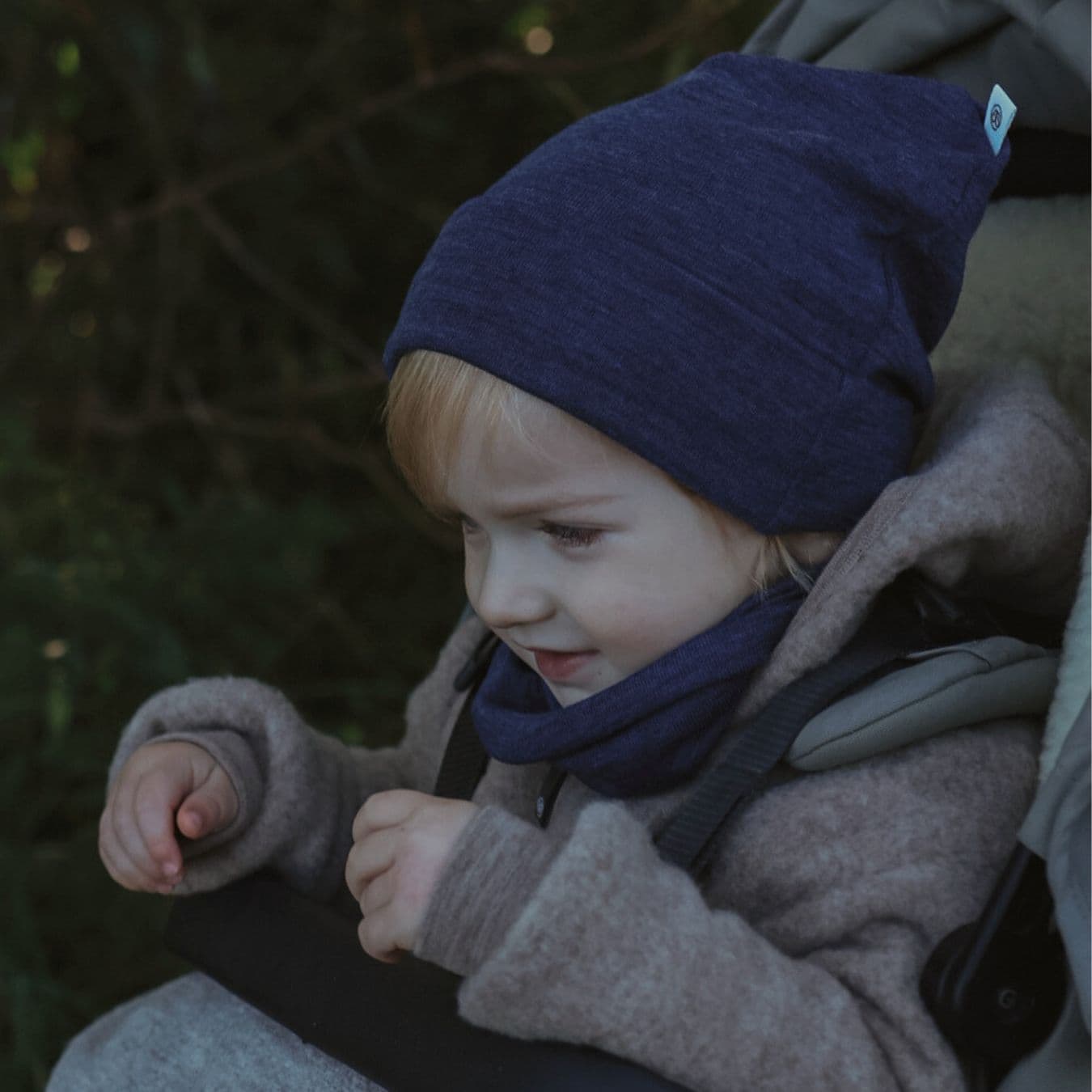 Merino wool transitional hat