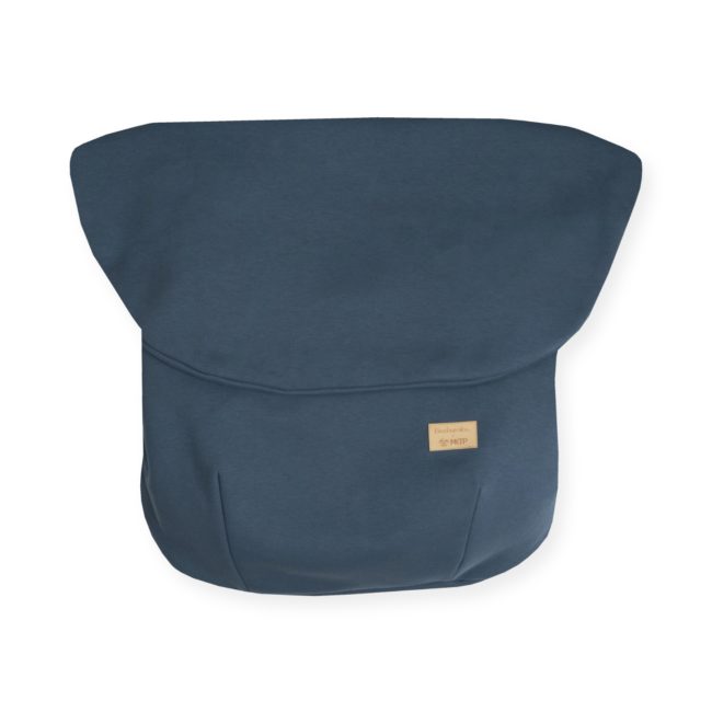 navy blue stroller blanket