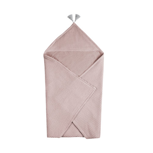 ręcznik z kapturkiem różowy