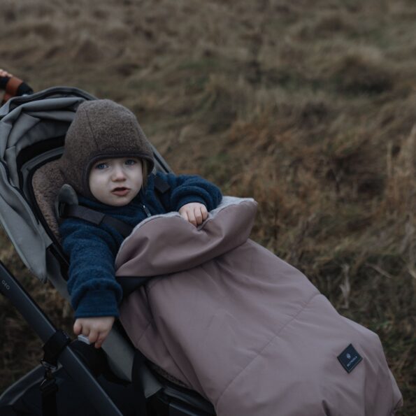 (Pół) Śpiworek z podszewką z wełny merino (wodoodporny)