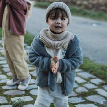 Merino jacket for children woolen jacket woolen jacket.
