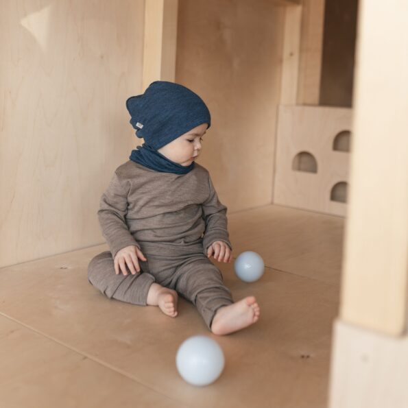 Wiosenna Czapka z wełny merino