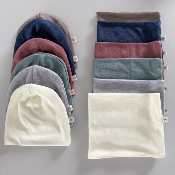 Wiosenna Czapka z wełny merino