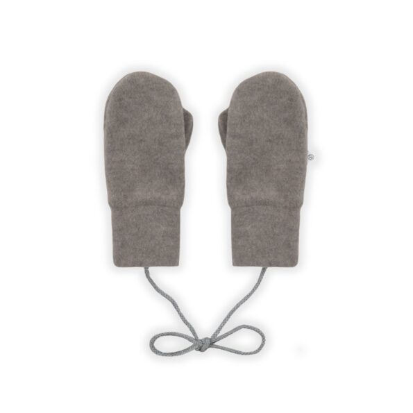 Dámské rukavice z merino vlny na šňůrce.