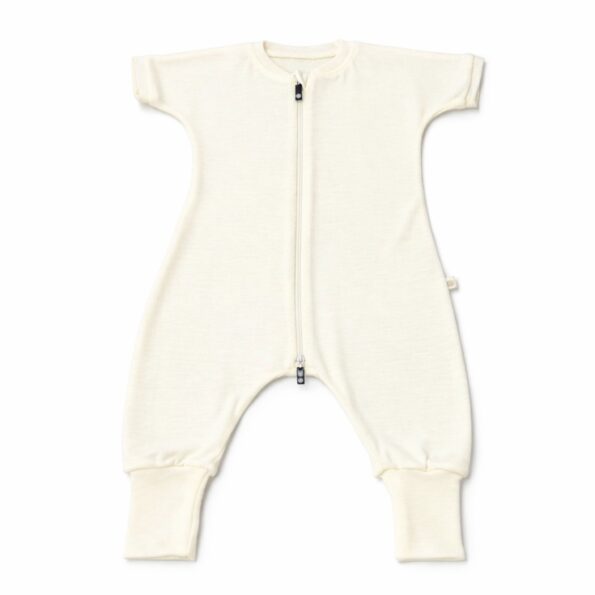 Lekki śpiworek merino do spania z nogawkami