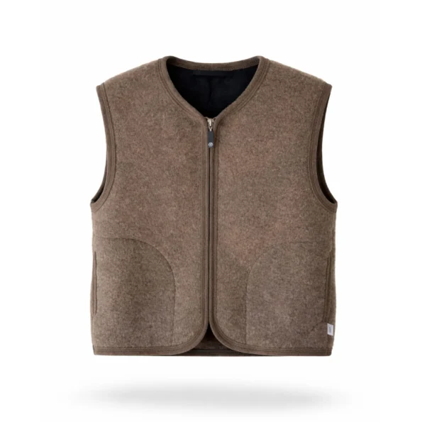 Lekka kamizelka z wełny merino